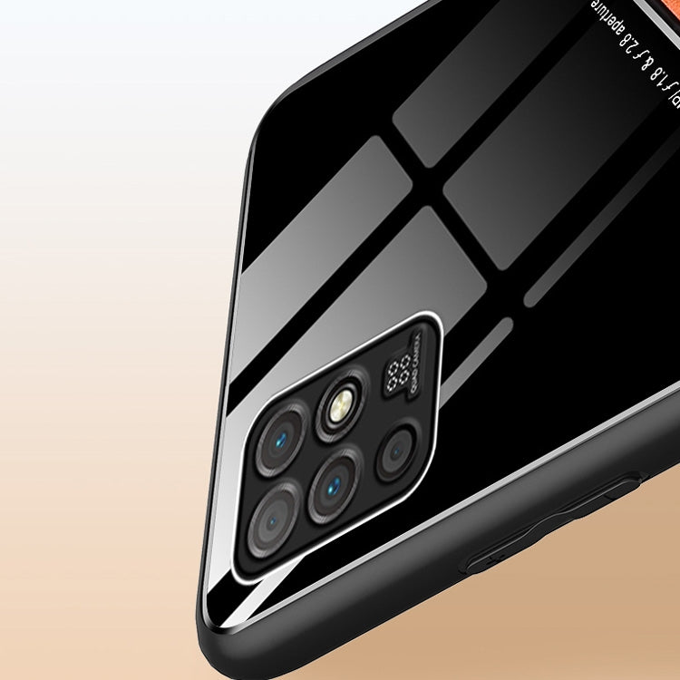 For Honor Play 5T Vitality All-inclusive Leather + Organic Glass Protective Case with Metal Iron Sheet