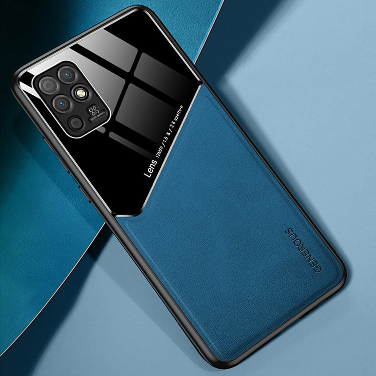 For Honor Play 5T Vitality All-inclusive Leather + Organic Glass Protective Case with Metal Iron Sheet