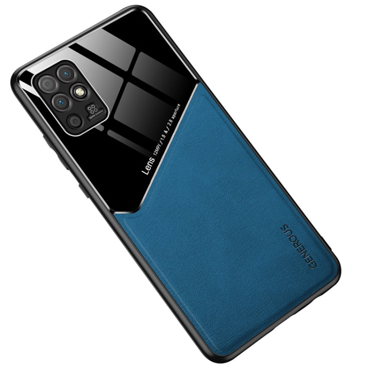 For Honor Play 5T Vitality All-inclusive Leather + Organic Glass Protective Case with Metal Iron Sheet