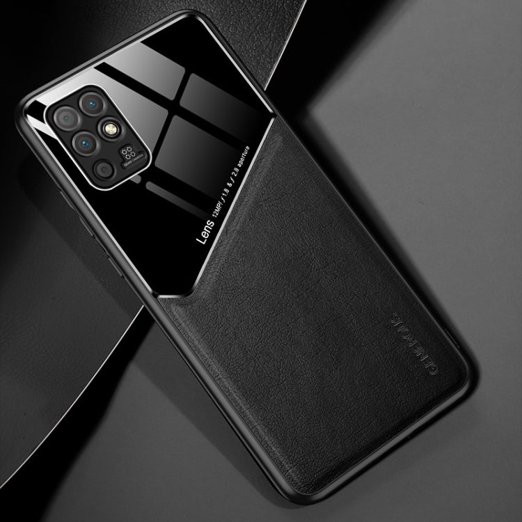 For Honor Play 5T Vitality All-inclusive Leather + Organic Glass Protective Case with Metal Iron Sheet