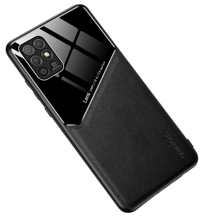 For Honor Play 5T Vitality All-inclusive Leather + Organic Glass Protective Case with Metal Iron Sheet