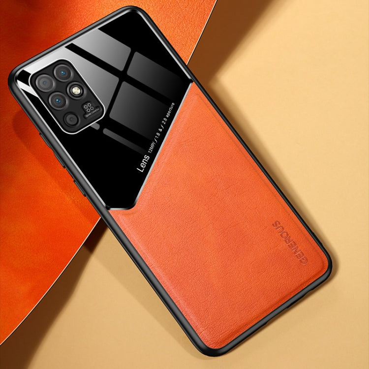 For Honor Play 5T Vitality All-inclusive Leather + Organic Glass Protective Case with Metal Iron Sheet
