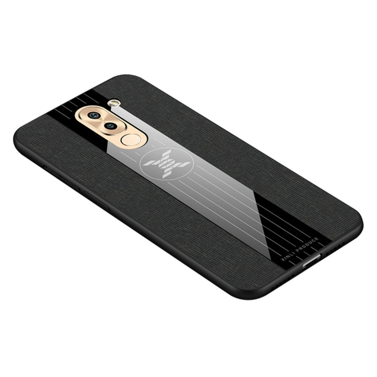 For Huawei Honor 6X XINLI Stitching Cloth Textue Shockproof TPU Protective Case