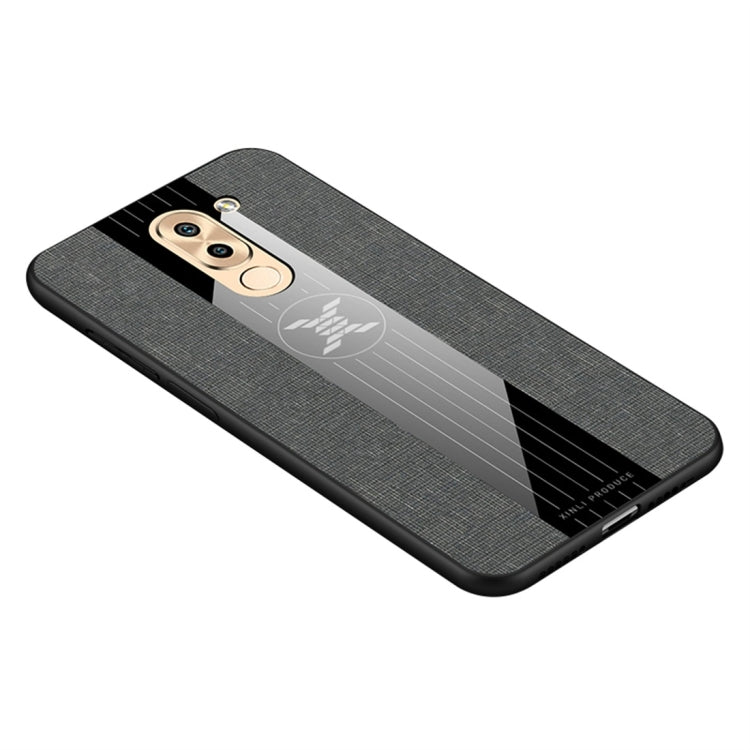 For Huawei Honor 6X XINLI Stitching Cloth Textue Shockproof TPU Protective Case