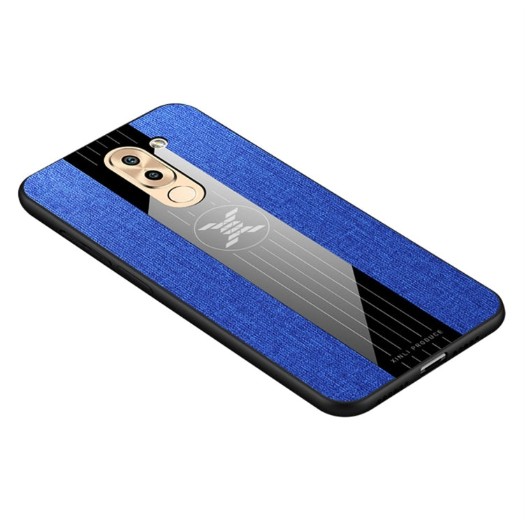 For Huawei Honor 6X XINLI Stitching Cloth Textue Shockproof TPU Protective Case