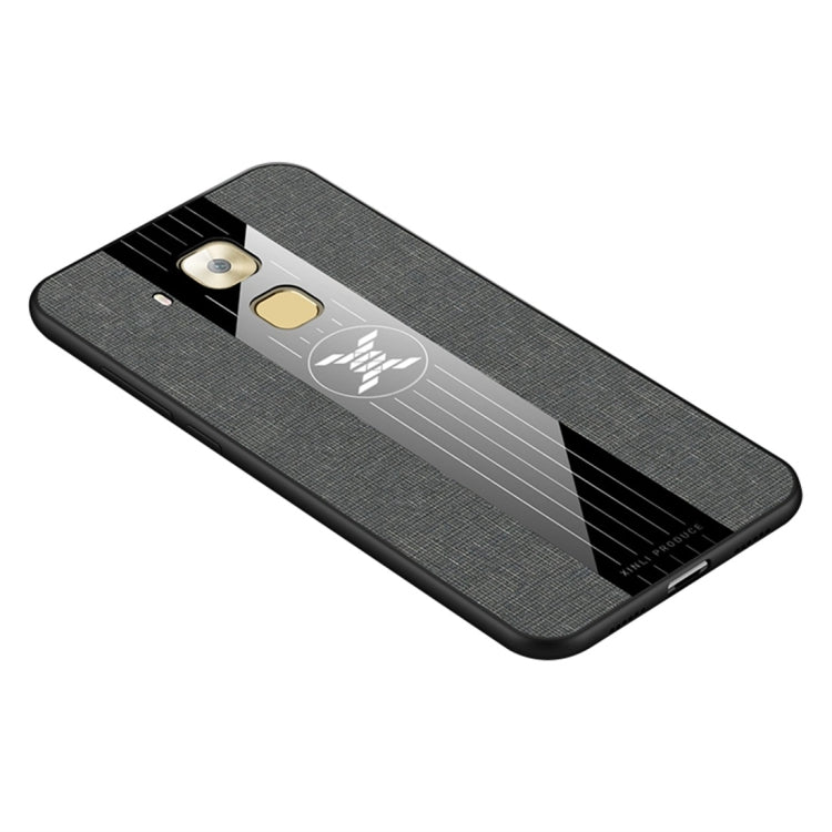 For Huawei Maimang 5 XINLI Stitching Cloth Textue Shockproof TPU Protective Case