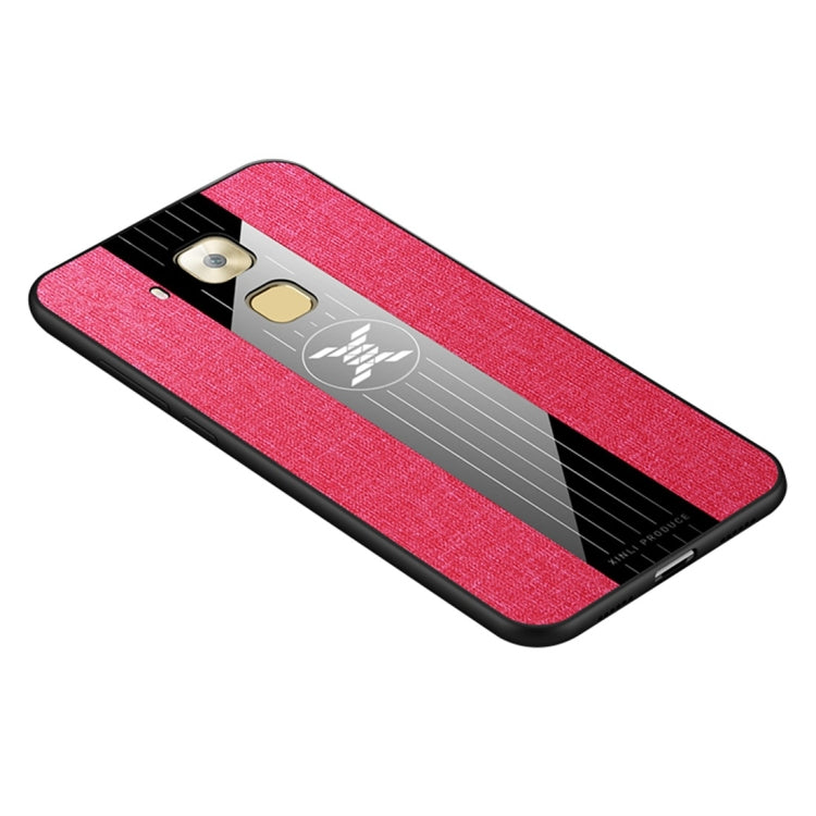 For Huawei Maimang 5 XINLI Stitching Cloth Textue Shockproof TPU Protective Case