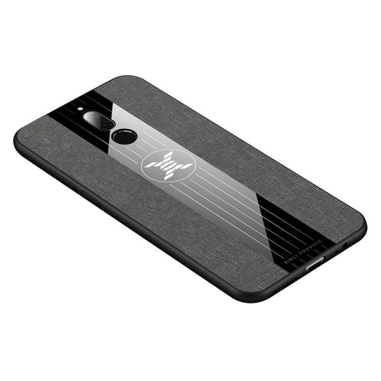 For Huawei Maimang 6 XINLI Stitching Cloth Textue Shockproof TPU Protective Case