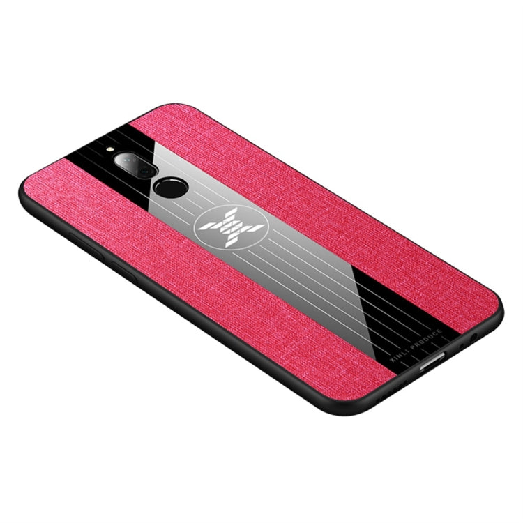 For Huawei Maimang 6 XINLI Stitching Cloth Textue Shockproof TPU Protective Case