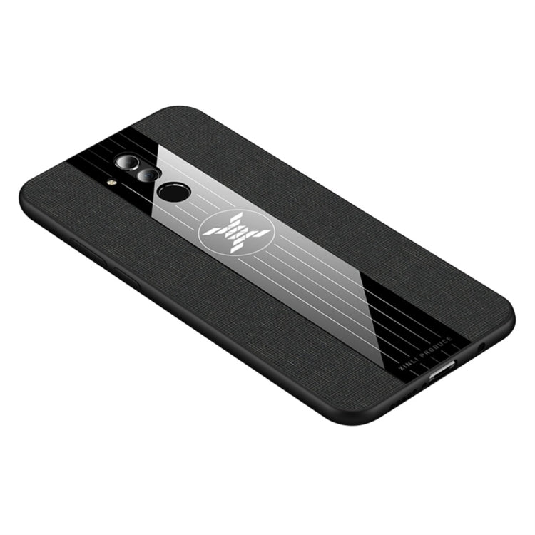 For Huawei Mate 20 Lite / Maimang 7 XINLI Stitching Cloth Textue Shockproof TPU Protective Case