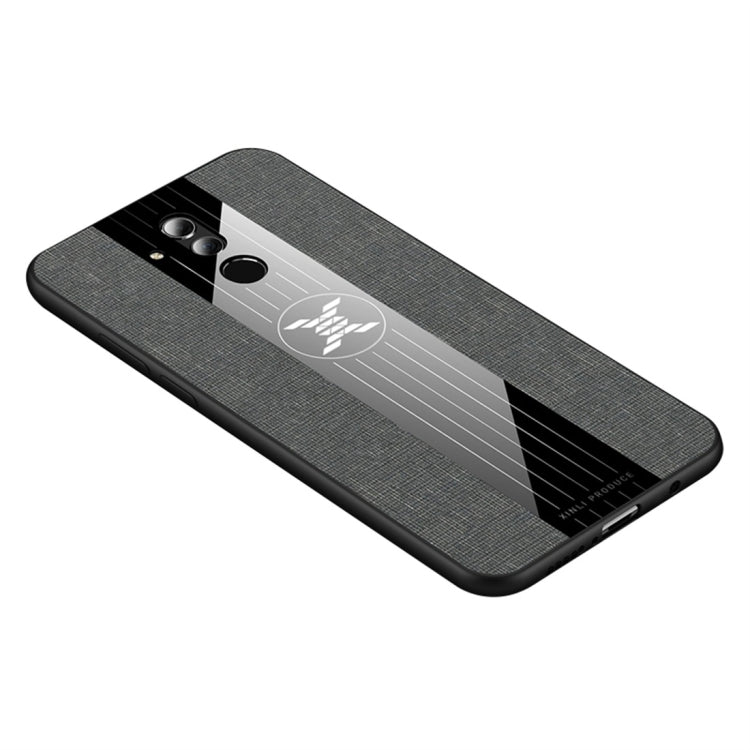 For Huawei Mate 20 Lite / Maimang 7 XINLI Stitching Cloth Textue Shockproof TPU Protective Case