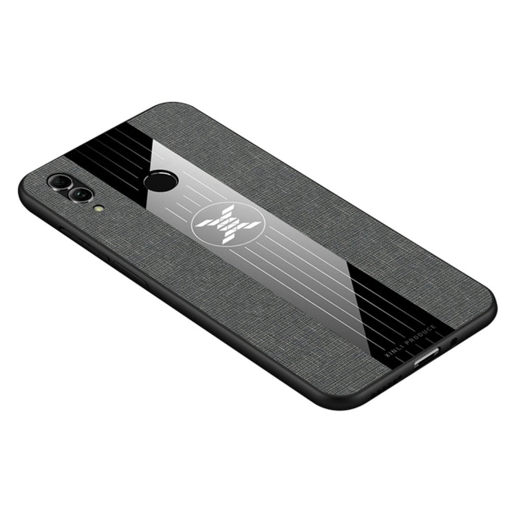 For Huawei Honor 10 Lite XINLI Stitching Cloth Textue Shockproof TPU Protective Case
