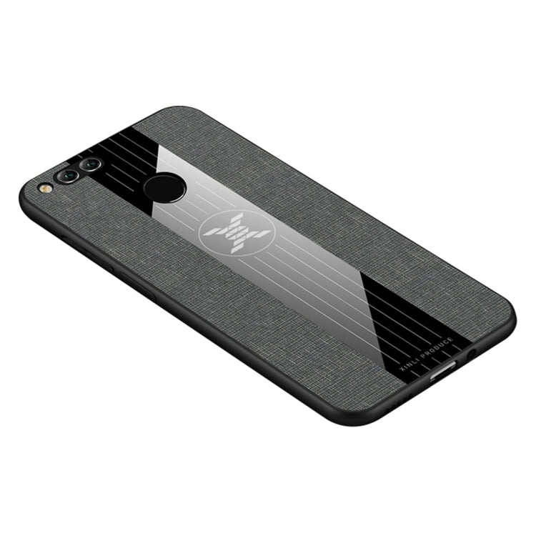 For Huawei Honor 7X XINLI Stitching Cloth Textue Shockproof TPU Protective Case