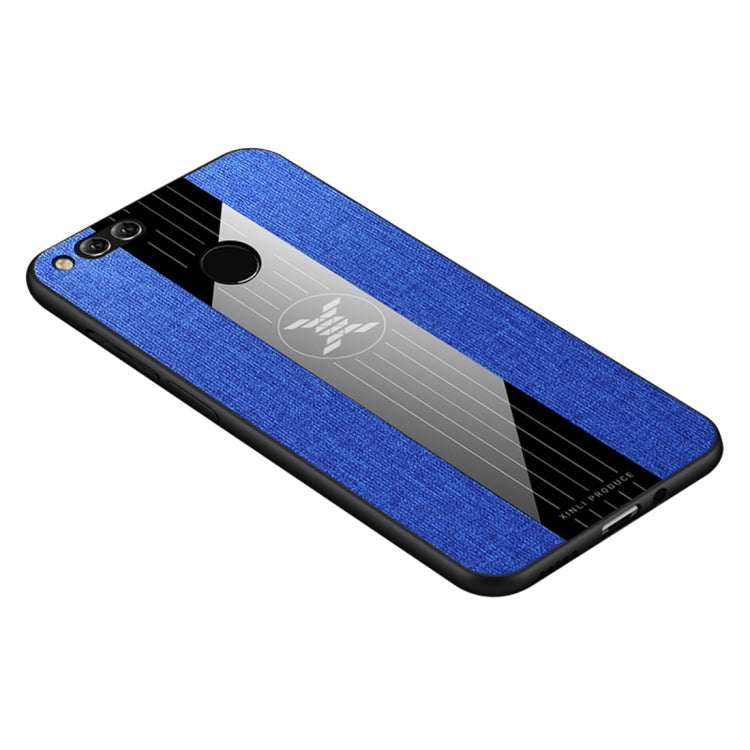 For Huawei Honor 7X XINLI Stitching Cloth Textue Shockproof TPU Protective Case