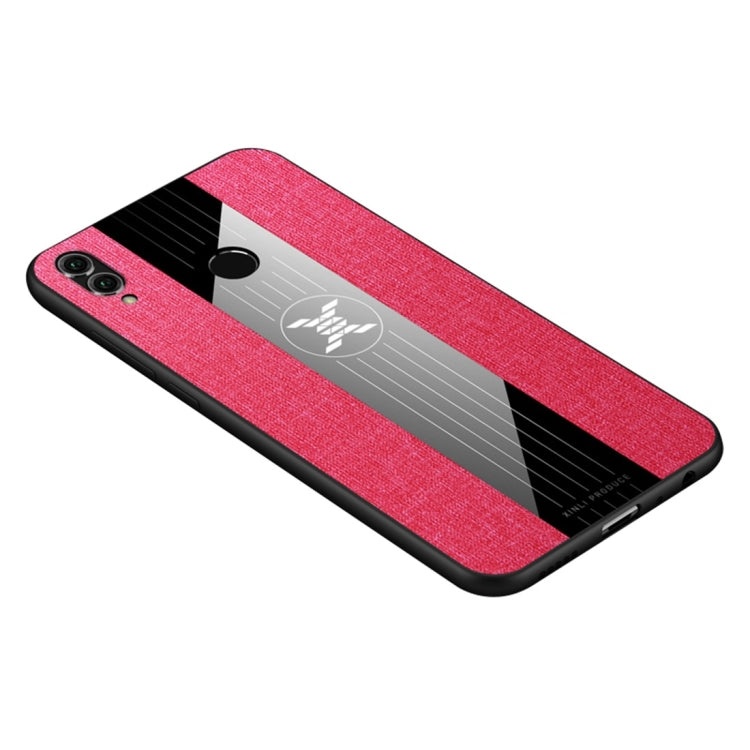 For Huawei Honor 8X XINLI Stitching Cloth Textue Shockproof TPU Protective Case