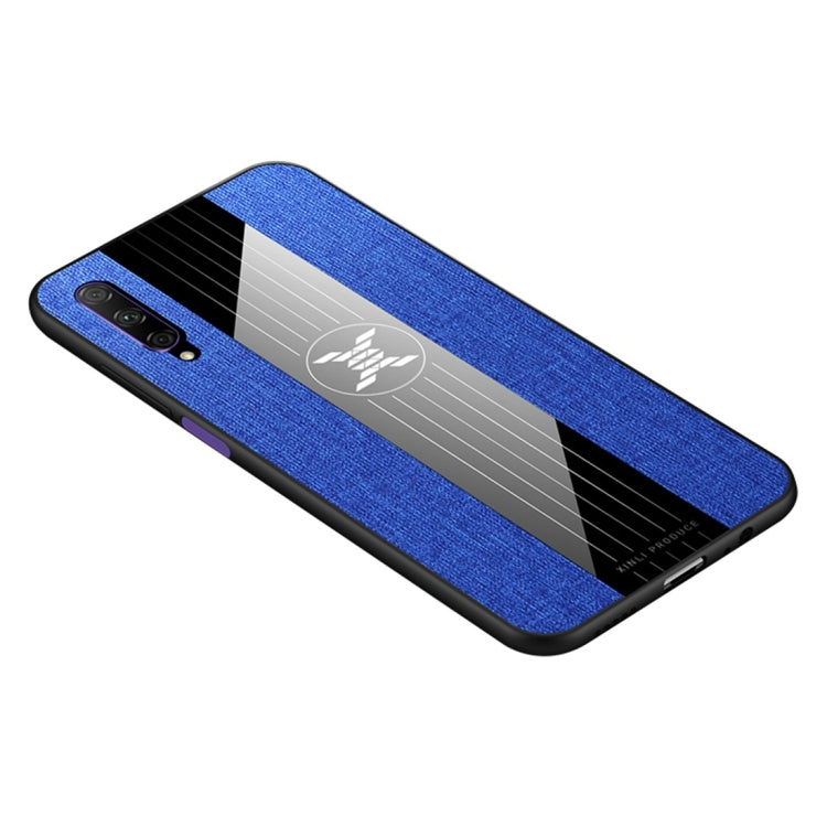 For Huawei Honor 9X Pro XINLI Stitching Cloth Textue Shockproof TPU Protective Case