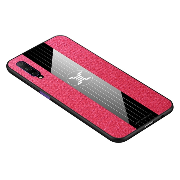 For Huawei Honor 9X Pro XINLI Stitching Cloth Textue Shockproof TPU Protective Case