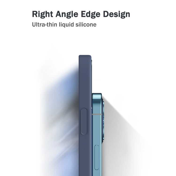 For vivo IQOO Neo3 Solid Color Imitation Liquid Silicone Straight Edge Dropproof Full Coverage Protective Case