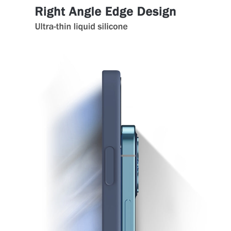 For vivo X23 Solid Color Imitation Liquid Silicone Straight Edge Dropproof Full Coverage Protective Case