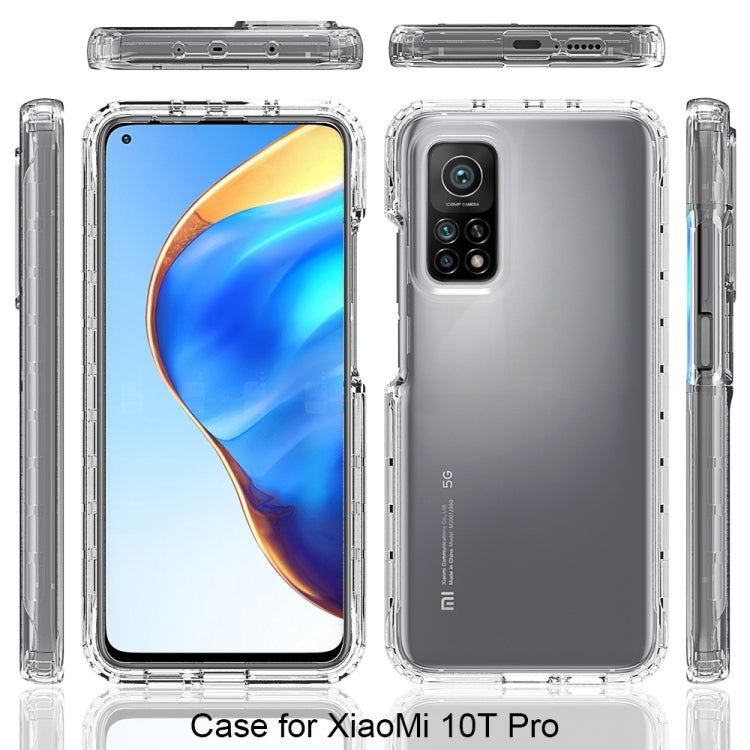 For Xiaomi Mi 10T Pro 5G Shockproof Highly Transparent PC+TPU Protective Case