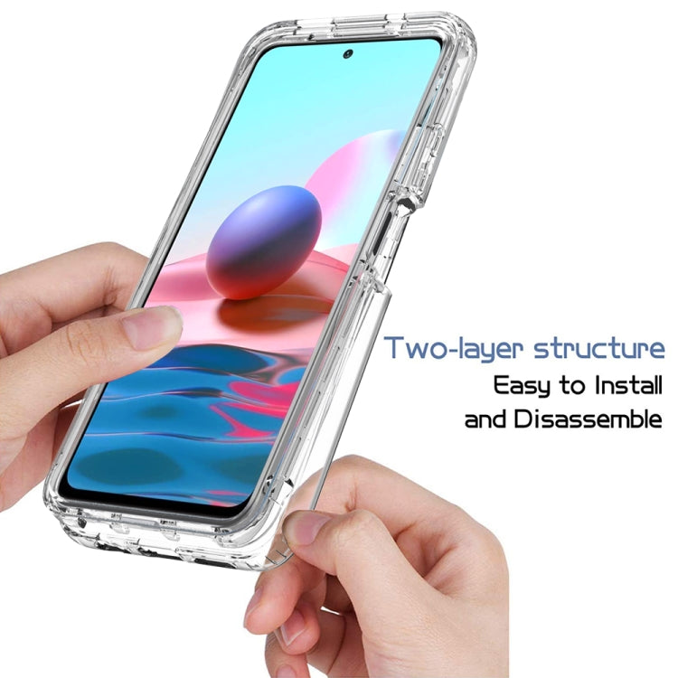 For Xiaomi Redmi Note 10 Shockproof Highly Transparent PC+TPU Protective Case