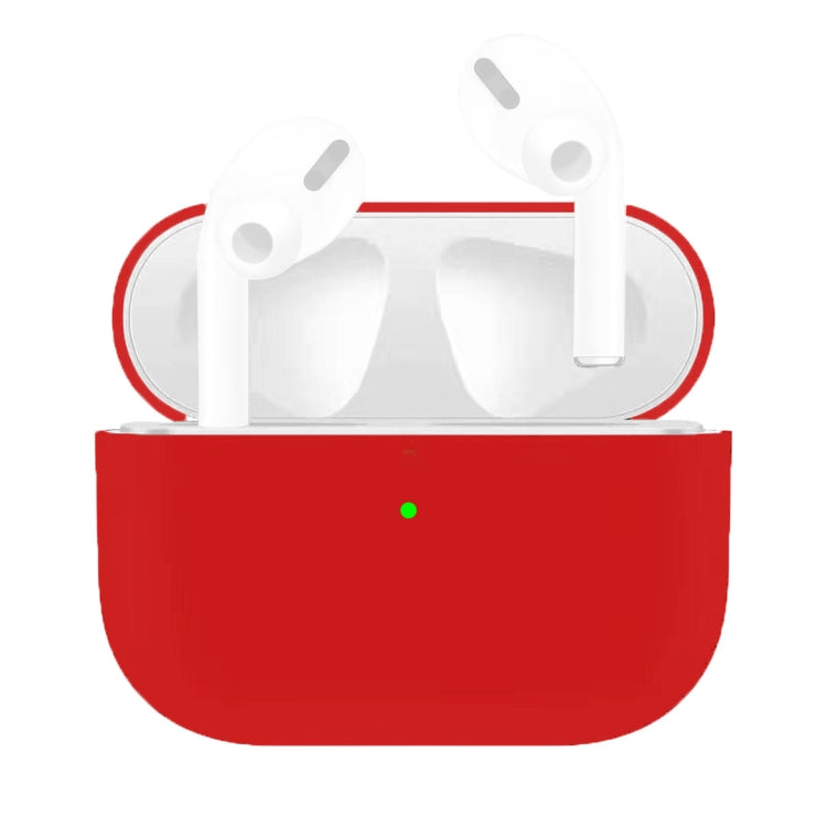 For Apple AirPods Pro Ultra-thin Liquid Silicone Wireless Earphone Protective Case