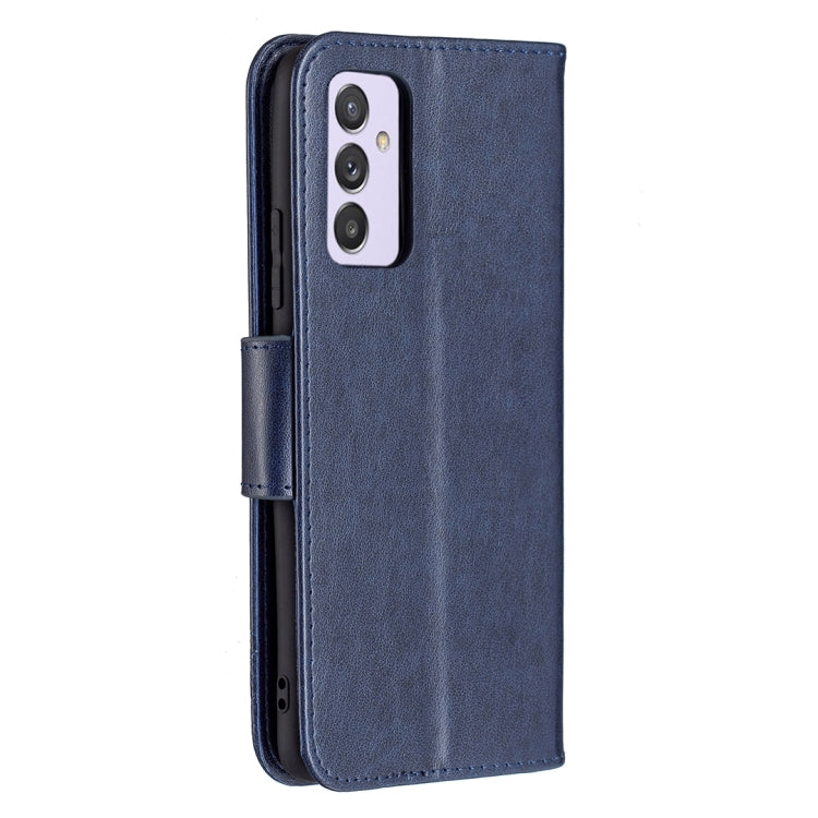 For Samsung Galaxy A82 5G Embossing Two Butterflies Pattern Horizontal Flip PU Leather Case with Holder & Card Slot & Wallet & Lanyard