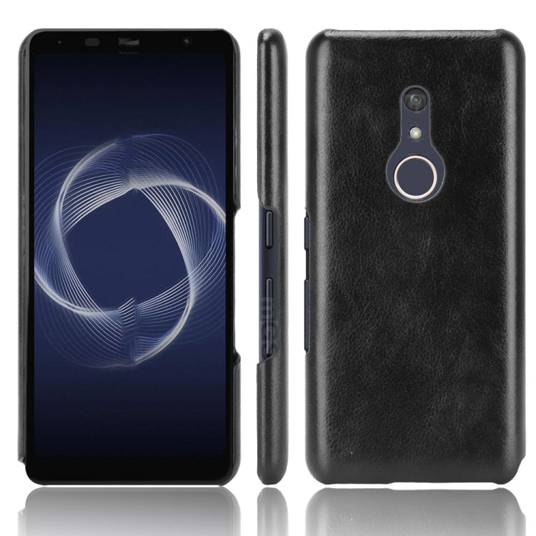 For Fujitsu Be4 Plus F-41B Shockproof Litchi Texture PC + PU Case