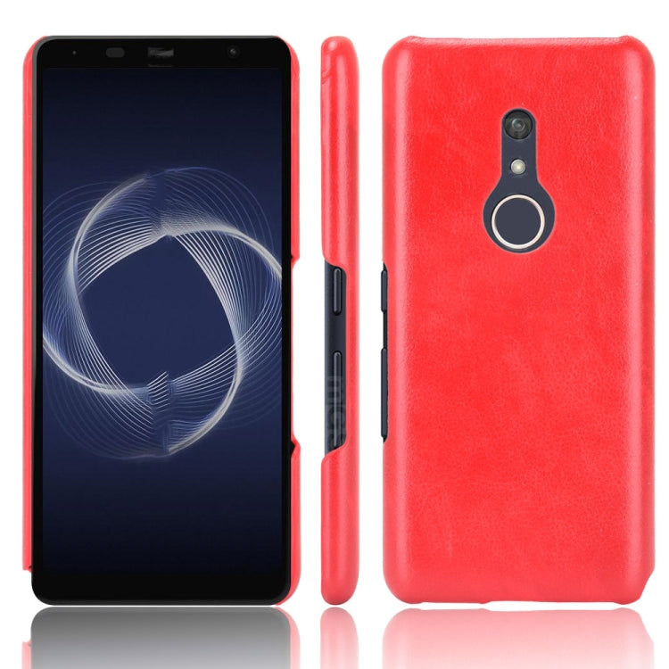 For Fujitsu Be4 Plus F-41B Shockproof Litchi Texture PC + PU Case