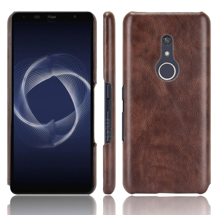 For Fujitsu Be4 Plus F-41B Shockproof Litchi Texture PC + PU Case