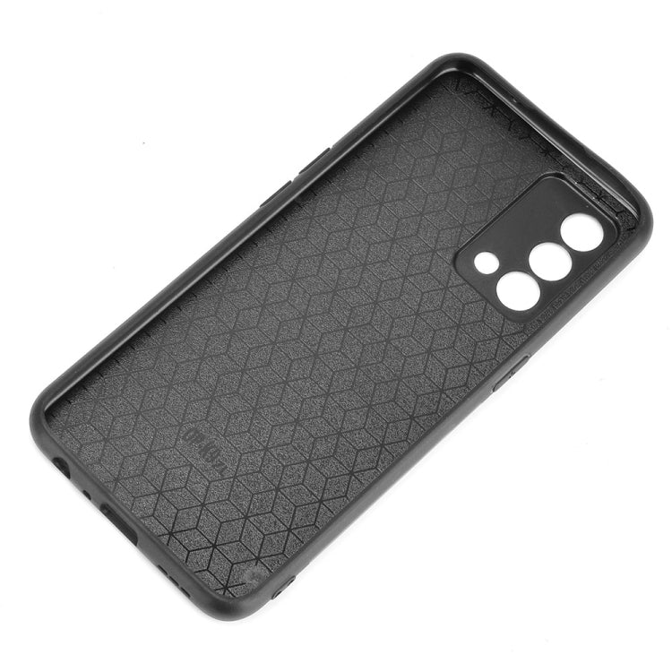 For OPPO K9 Shockproof Sewing Cow Pattern Skin PC + PU + TPU Case