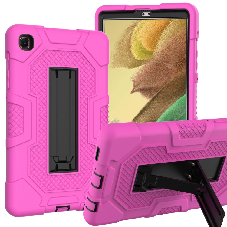 For Samsung Galaxy Tab A7 Lite T220 / T225 Contrast Color Robot Shockproof Silicone + PC Protective Case with Holder