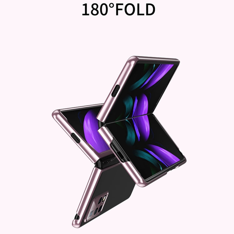 For Huawei Mate X2 Ultra-thin Electroplated Transparent Folding Case