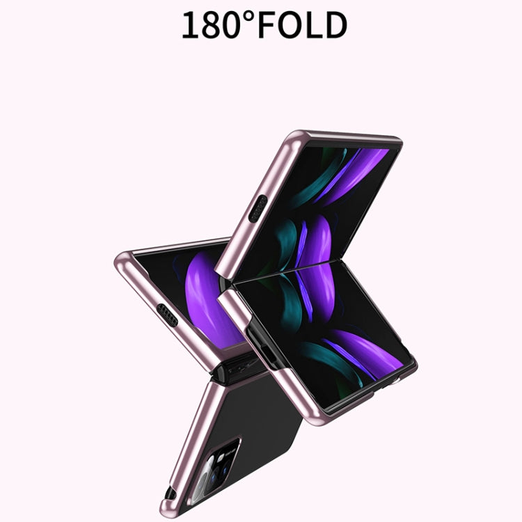 For Xiaomi Mi Mix Fold Ultra-thin Electroplated Transparent Folding Case