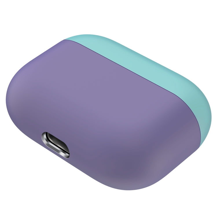 For Apple AirPods Pro Two-colors Wireless Earphone Protective Case