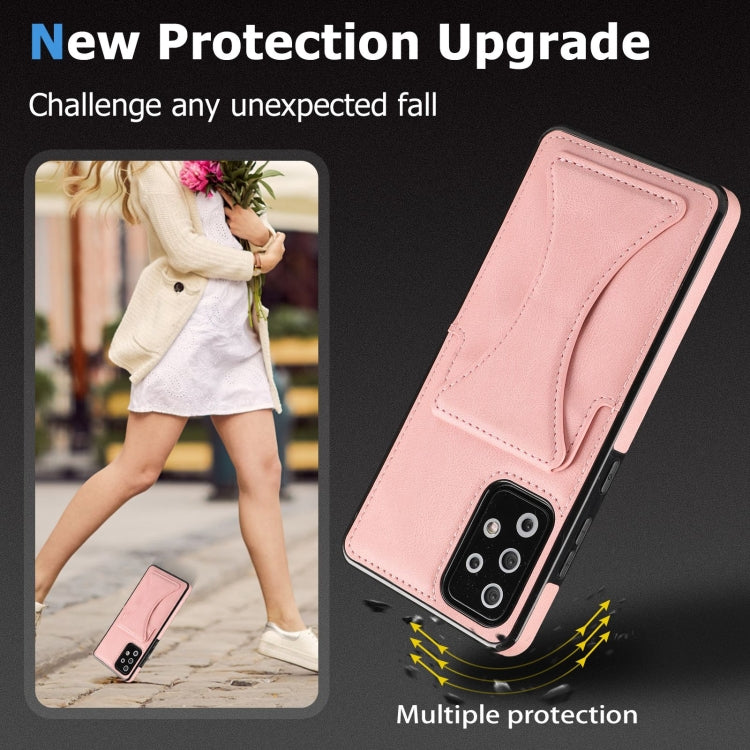 For Samsung Galaxy A72 5G / 4G Ultra-thin Shockproof Protective Case with Holder