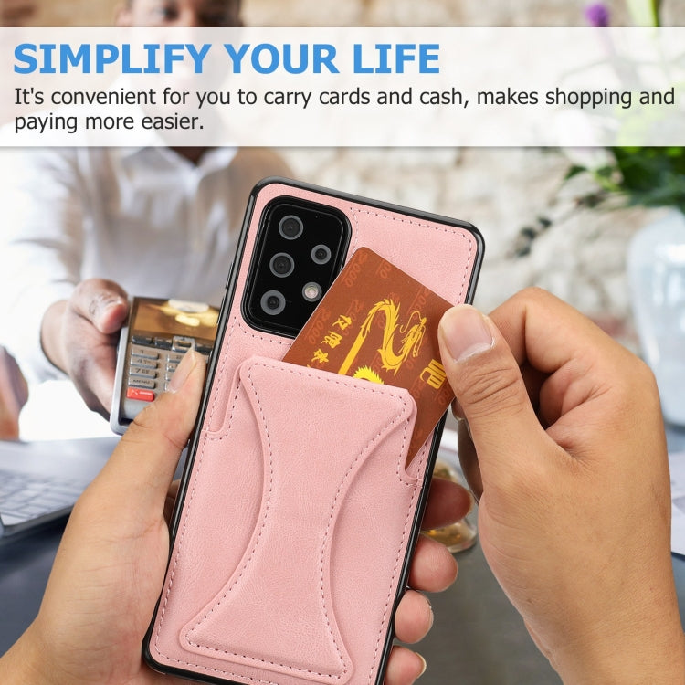 For Samsung Galaxy A72 5G / 4G Ultra-thin Shockproof Protective Case with Holder