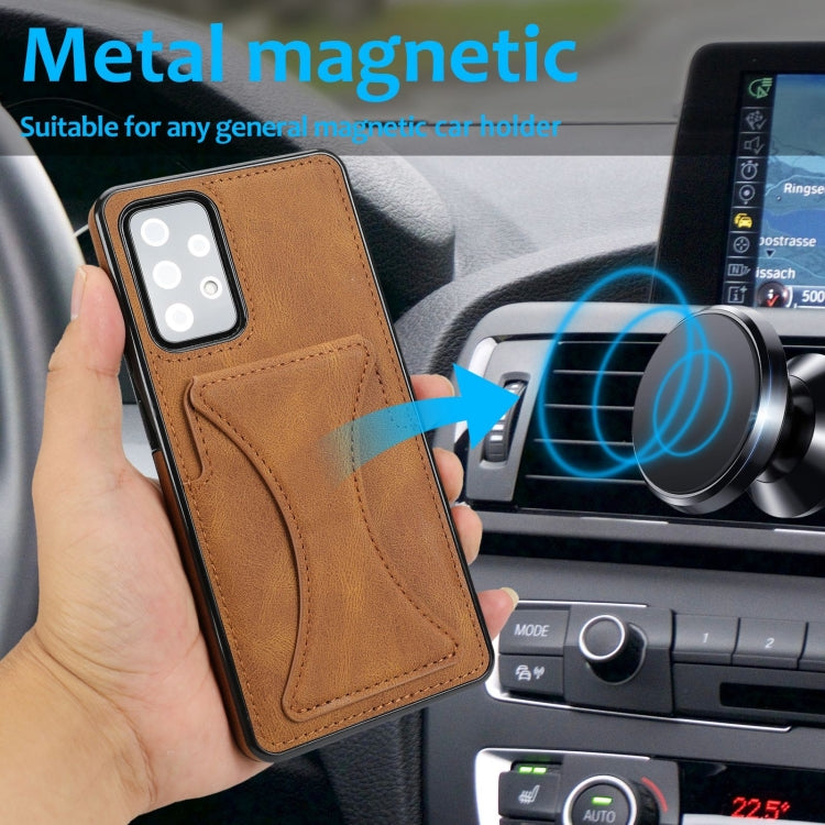 For Samsung Galaxy A72 5G / 4G Ultra-thin Shockproof Protective Case with Holder