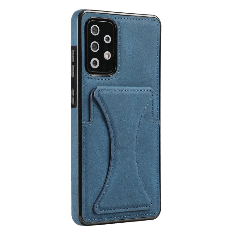 For Samsung Galaxy A72 5G / 4G Ultra-thin Shockproof Protective Case with Holder