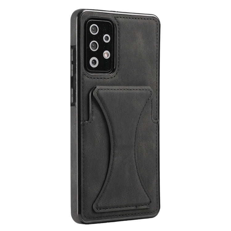 For Samsung Galaxy A72 5G / 4G Ultra-thin Shockproof Protective Case with Holder