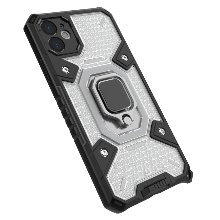 For iPhone 11 Space PC+TPU Ring Holder Protective Case