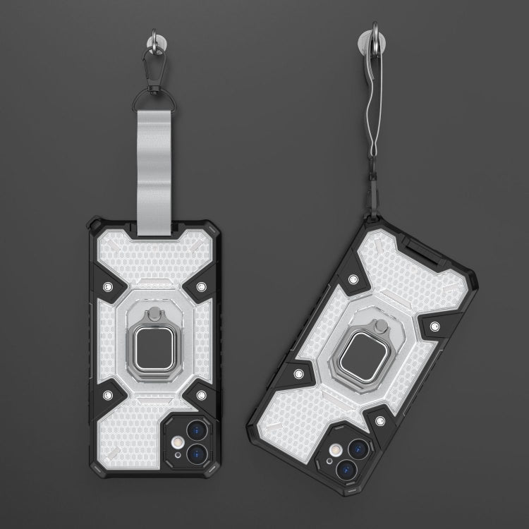 For iPhone 11 Space PC+TPU Ring Holder Protective Case