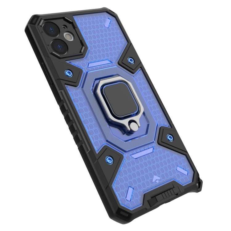 For iPhone 11 Space PC+TPU Ring Holder Protective Case