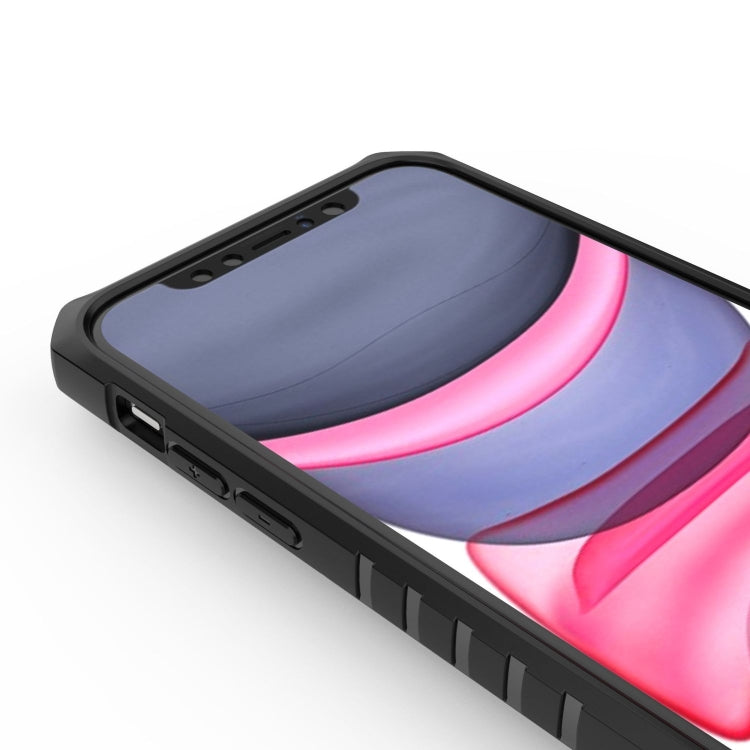 For iPhone 11 Space PC+TPU Ring Holder Protective Case
