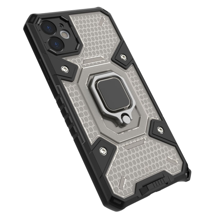 For iPhone 11 Space PC+TPU Ring Holder Protective Case