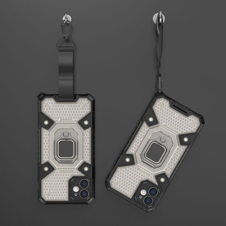 For iPhone 11 Space PC+TPU Ring Holder Protective Case