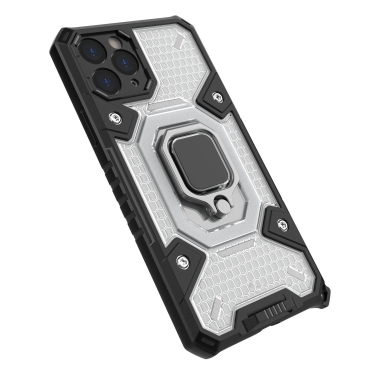 For iPhone 11 Pro Space PC+TPU Ring Holder Protective Case