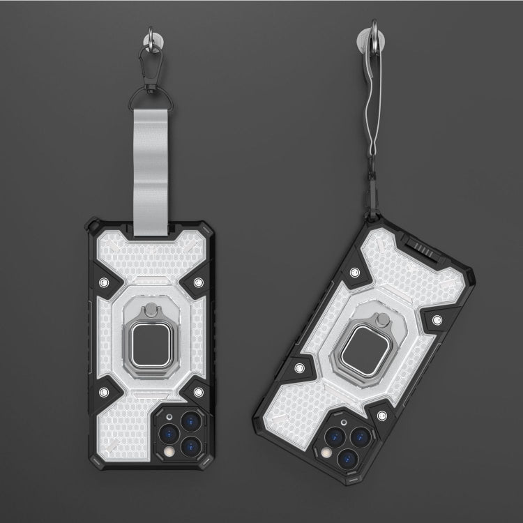 For iPhone 11 Pro Space PC+TPU Ring Holder Protective Case