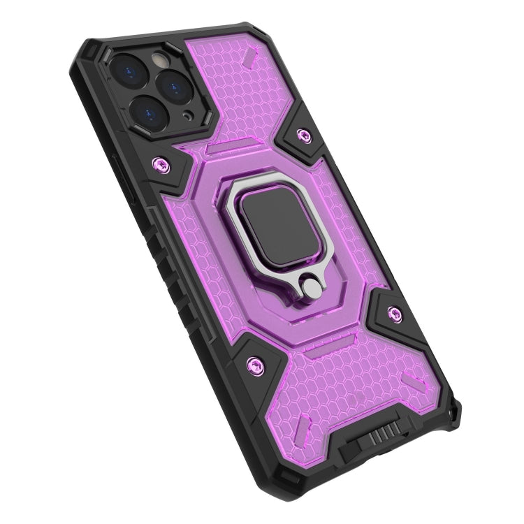 For iPhone 11 Pro Space PC+TPU Ring Holder Protective Case
