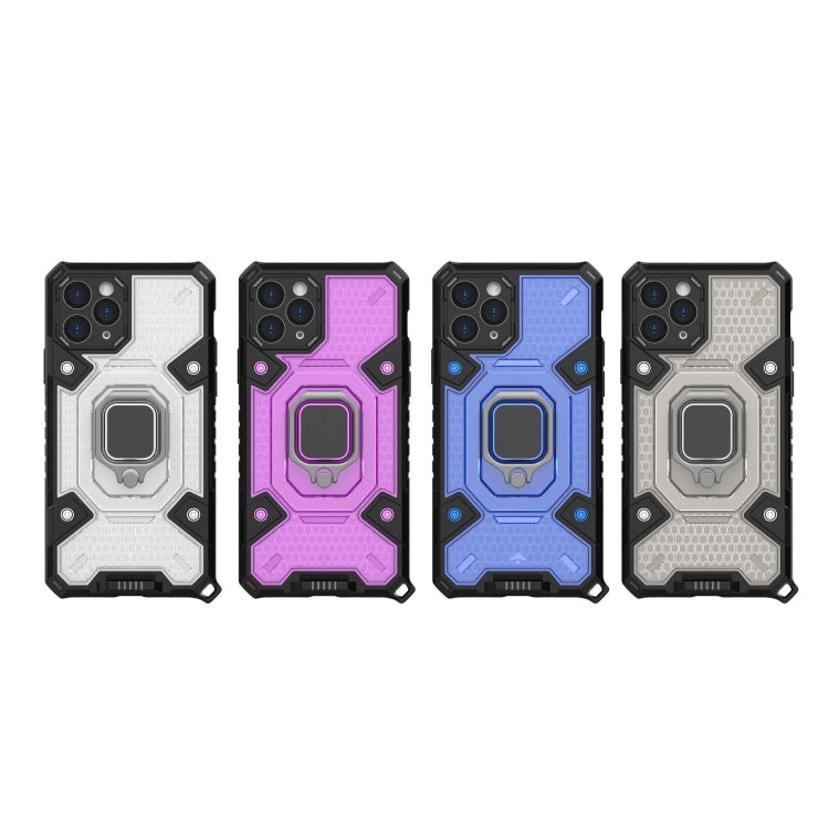 For iPhone 11 Pro Space PC+TPU Ring Holder Protective Case
